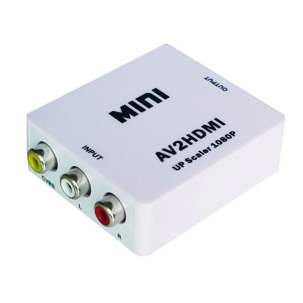 Conversor de HDMI a Video compuesto y audio